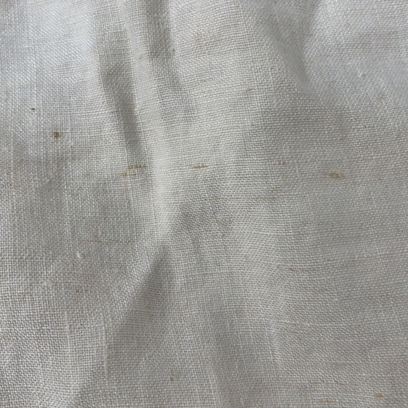 Vintage Cross-stitch Floral Pineapple Hearts Linen Tea Towel Runner 39.5” x 16” - Picture 9 of 17